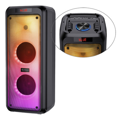 Sansai 400W LED Portable Bluetooth Rechargeable Party Speaker with Remote