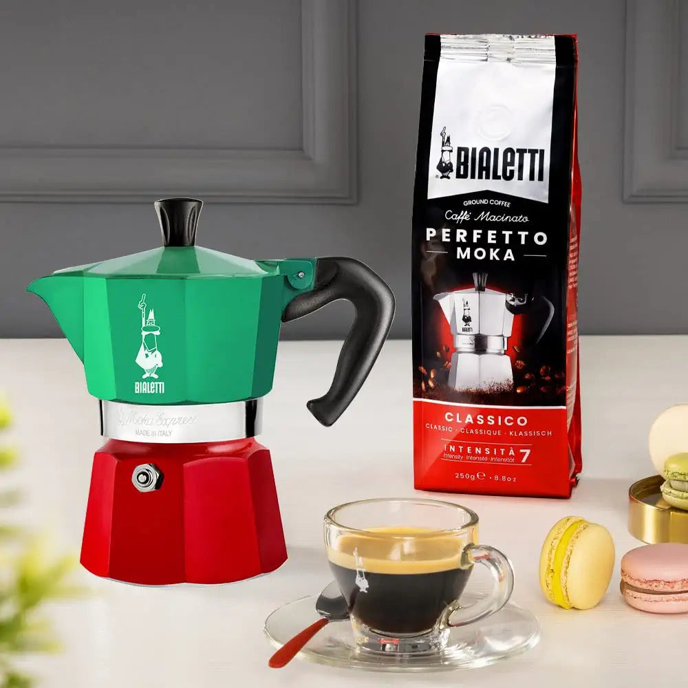 Bialetti Moka Express Italia - 3 Cup