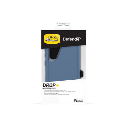 Otterbox Defender Rugged Phone Case for Samsung Galaxy S24 - Baby Blue Jeans - Blue