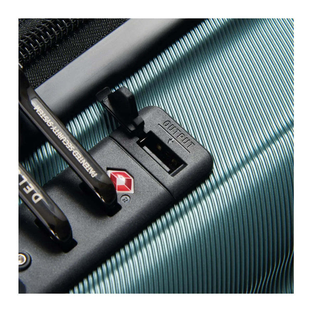 Delsey Shadow 5.0 - 55 cm 15" Laptop Front Loader Cabin Suitcase - Green