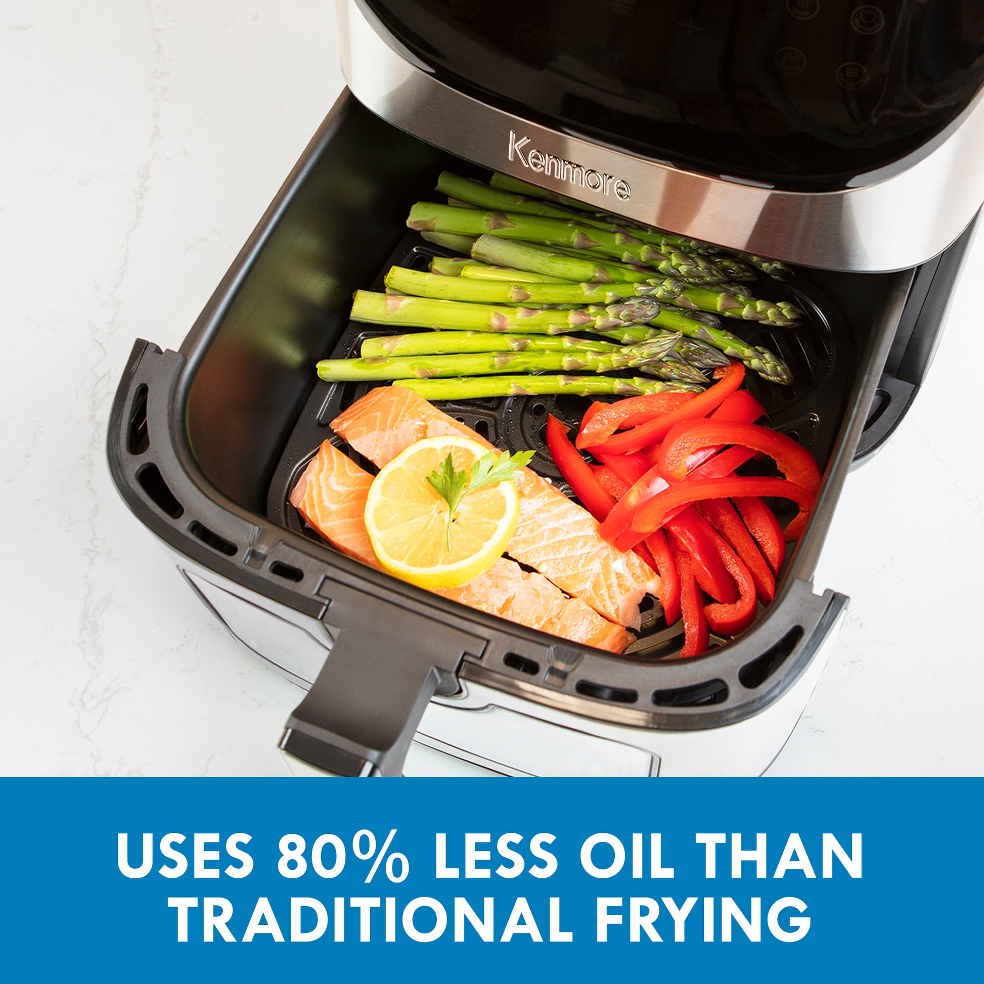 Kenmore Air Fryer 7.8L Stainless Steel