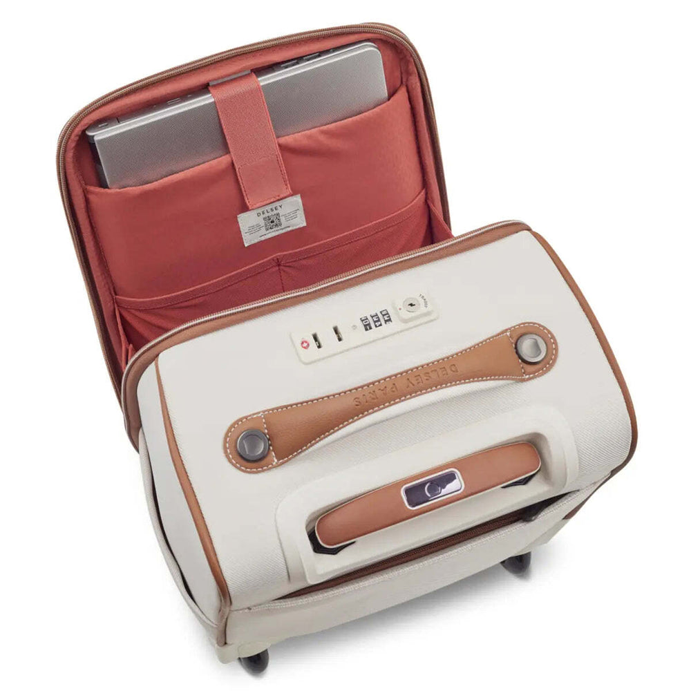 Delsey Chatelet Air 2.0 - 40 cm Underseater Case with Laptop Pocket - Angora