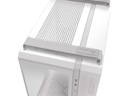 ASUS TUF Gaming GT502 Horizon Dual-Chamber Mid-Tower Case - White
