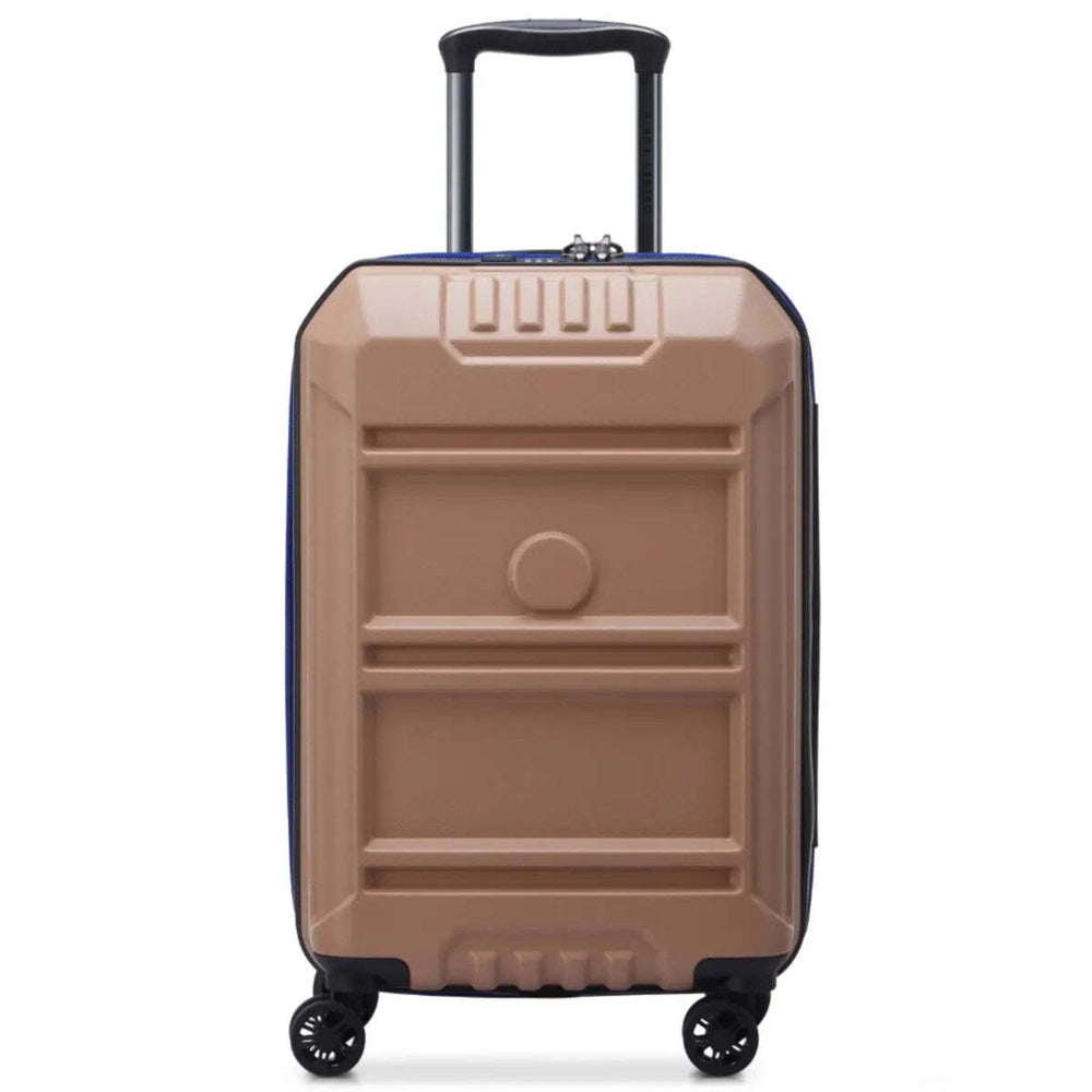 Delsey Rempart 55 cm 4-wheel Expandable Cabin Suitcase - Brown