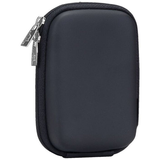Rivacase 7103 Compact Shockproof Digital Camera Bag Hard Case (Black)