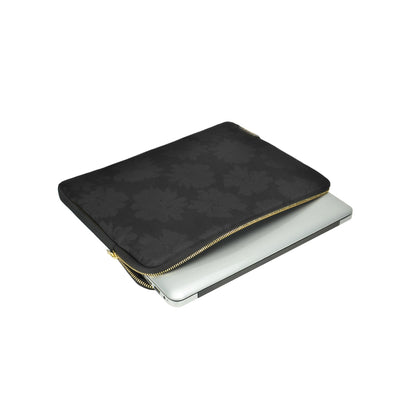 Generation Earth Artisan 13.3" Laptop Sleeve (Black Flower)