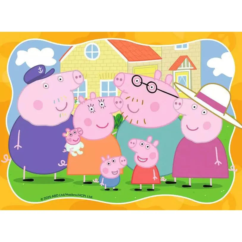 Ravensburger 12/16/20/24pc Peppa Pig Family Time Puzzle
