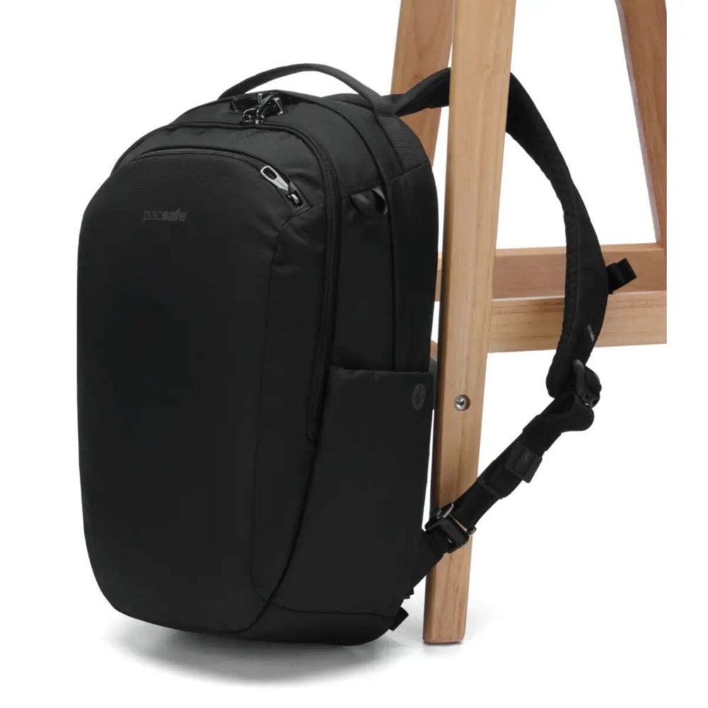 Pacsafe V Tour 26L Anti-Theft 16" Laptop Backpack - Jet Black