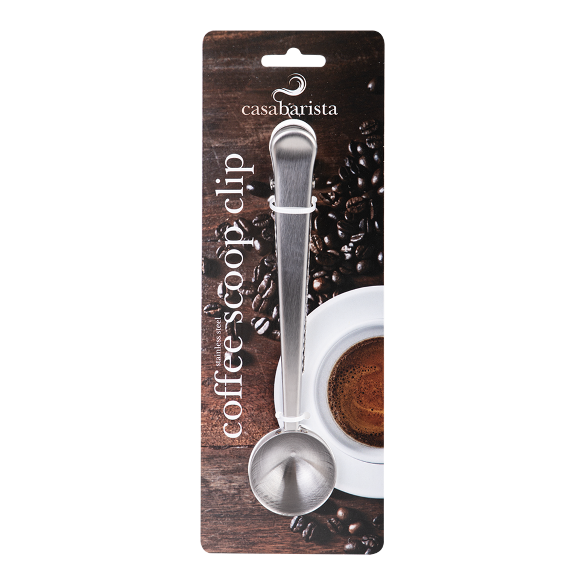 Casabarista Stainless Steel Coffee Scoop Clip