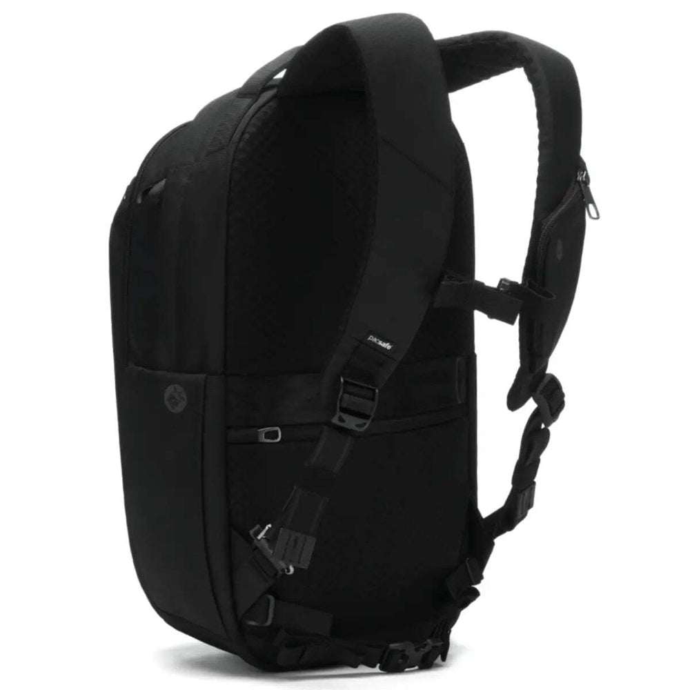 Pacsafe V Tour 26L Anti-Theft 16" Laptop Backpack - Jet Black