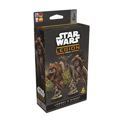 Atomic Mass Games Star Wars Legion Logray & Wicket