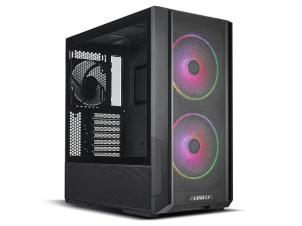 Lian Li LANCOOL 216 RGB Mid-Tower Case with ARGB Fans - Black