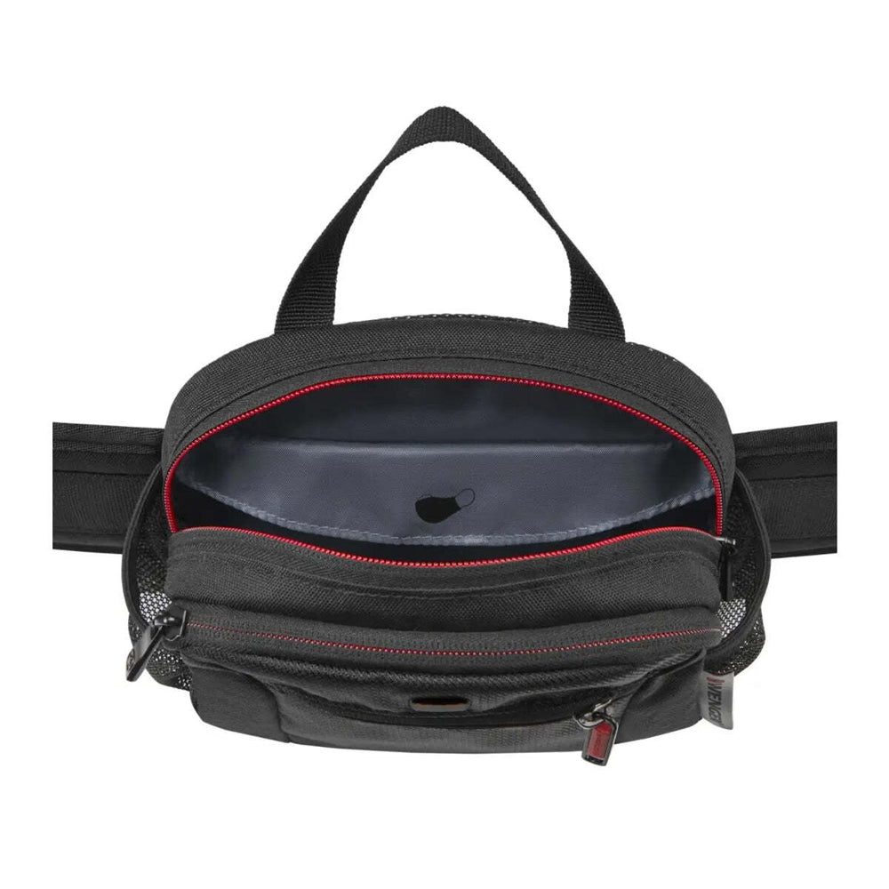 Wenger Standard Waist Pack with Antibacterial Pocket - Black