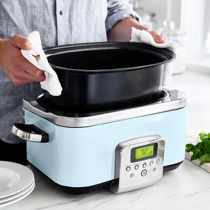 Greenpan Slow Cooker 6L (Blue Haze)