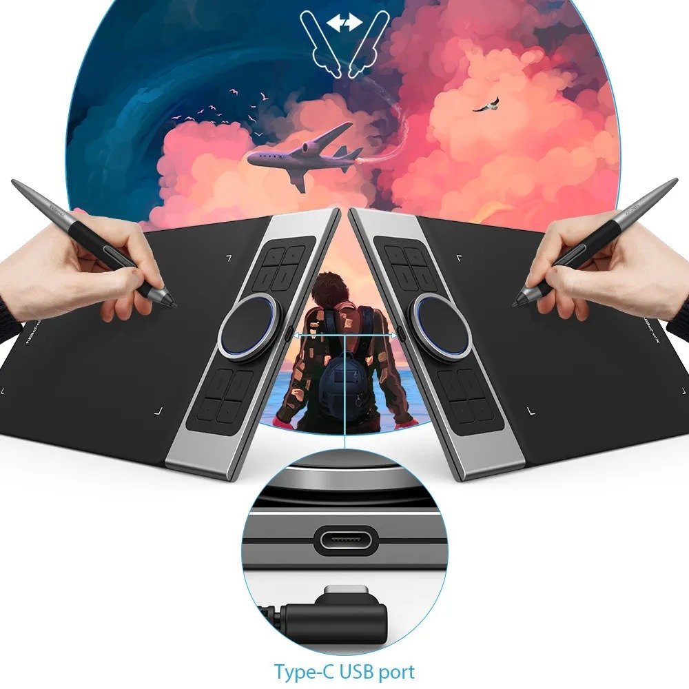 XPPen Deco Pro M Graphics Tablet