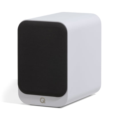 Q Acoustics 3020c Standmount Speakers Satin White Pair