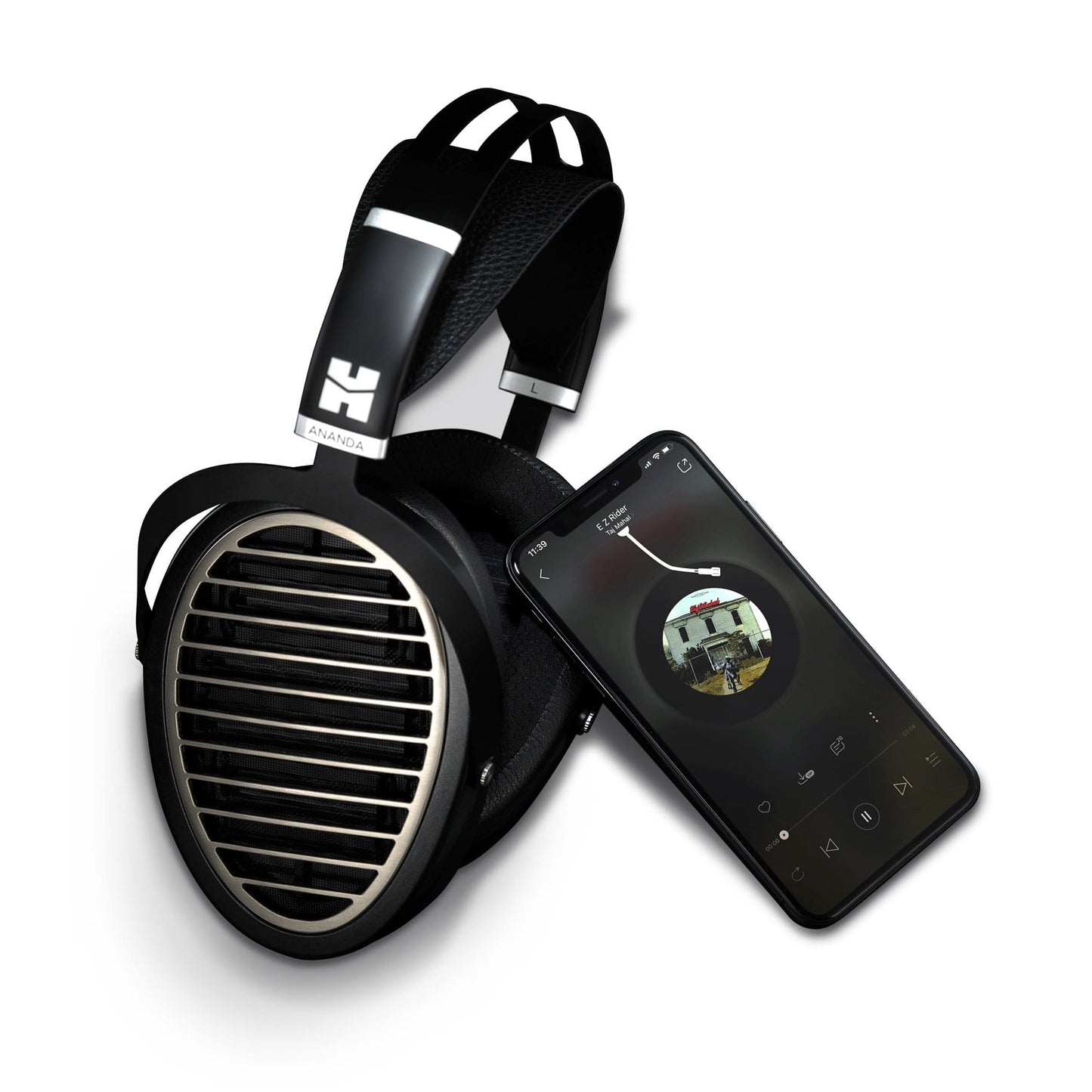HiFiMAN ANANDA Stealth Open Back Planar Magnetic Headphones