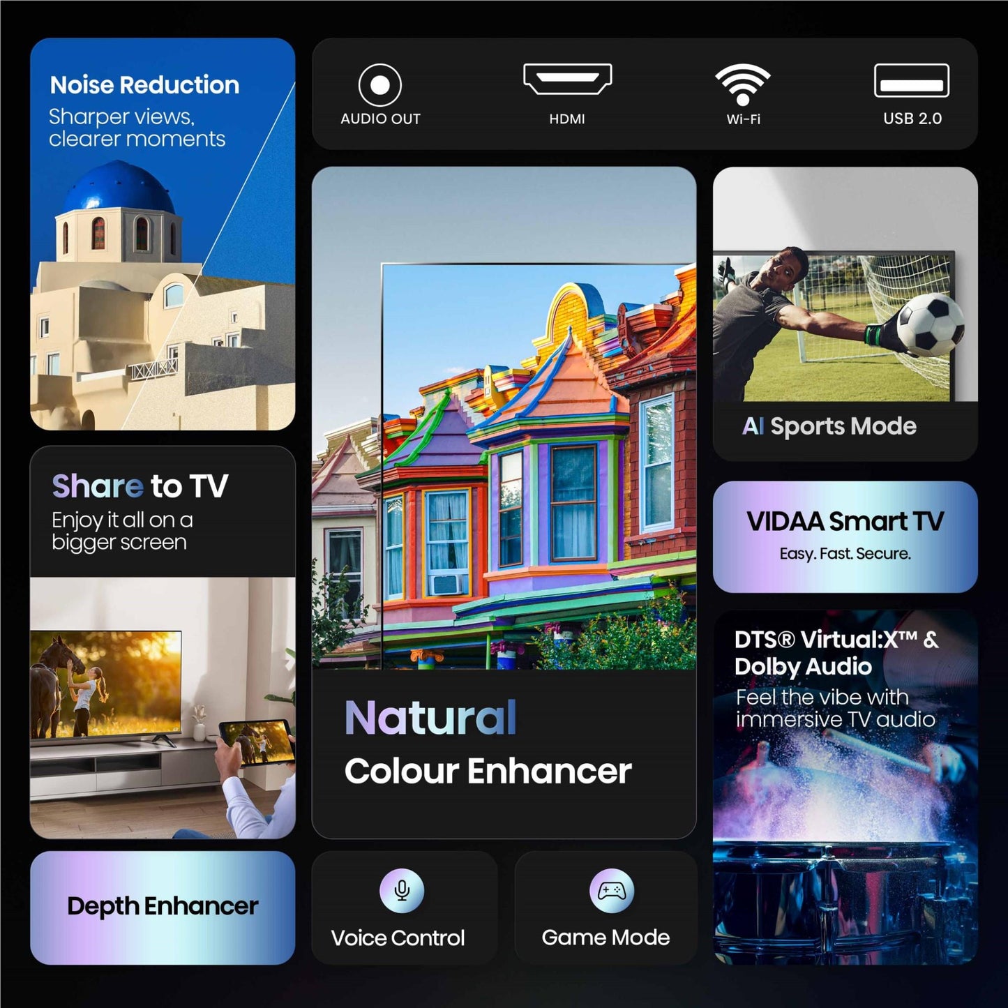 Hisense 40" A4QAU Full HD Smart TV [2025]