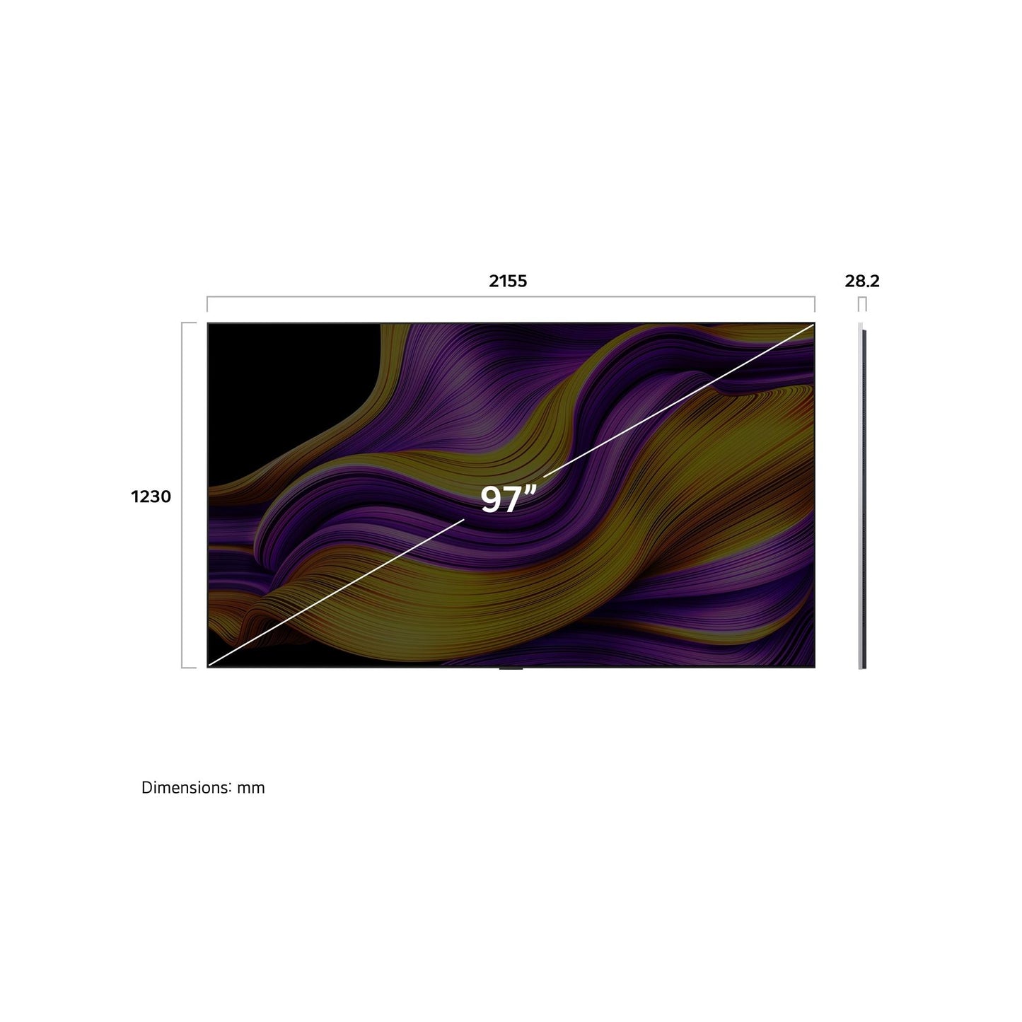 LG 97" OLED EVO G5 AI 4K UHD Smart TV [2025]