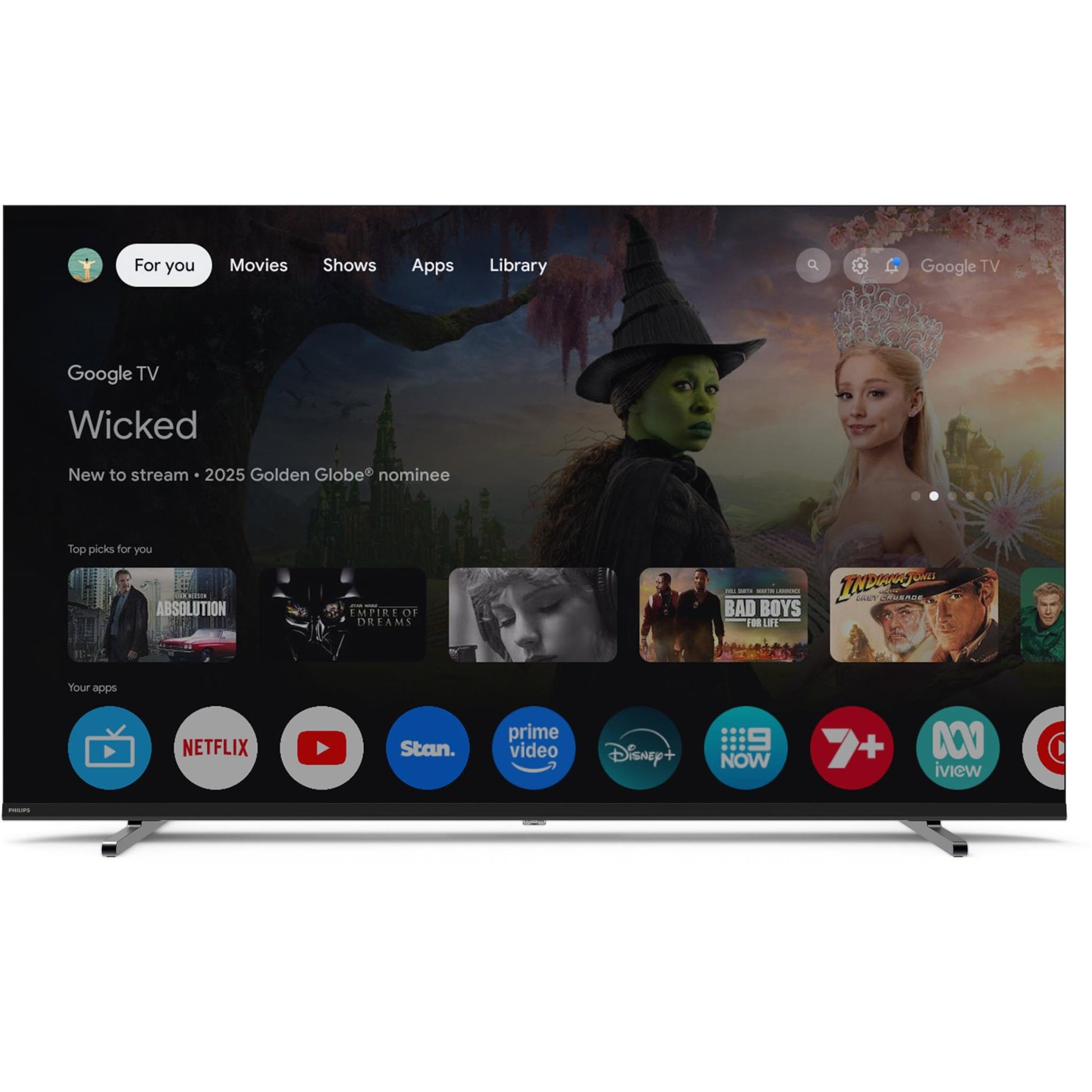 Philips 75" QLED 4K UHD Google TV [2025]