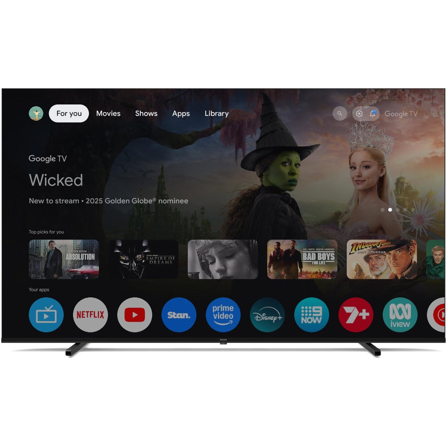 Philips 75" LED 4K UHD Google TV [2025]