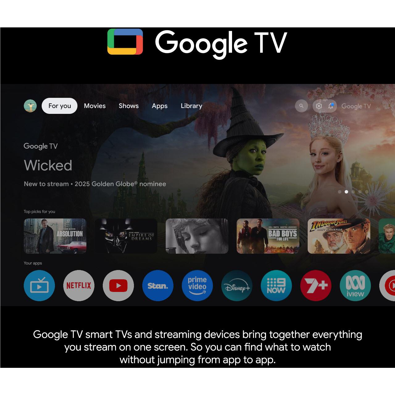 Philips 75" LED 4K UHD Google TV [2025]