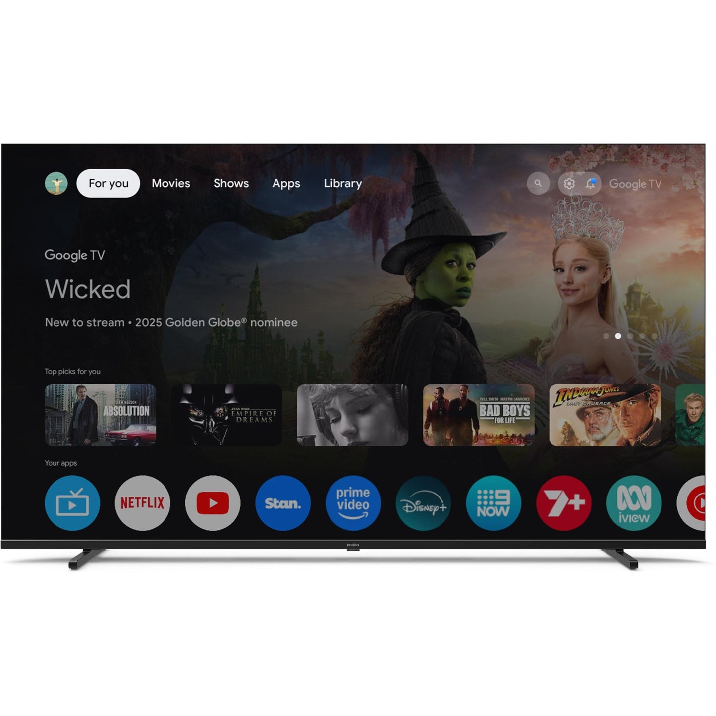Philips 65" LED 4K UHD Google TV [2025]
