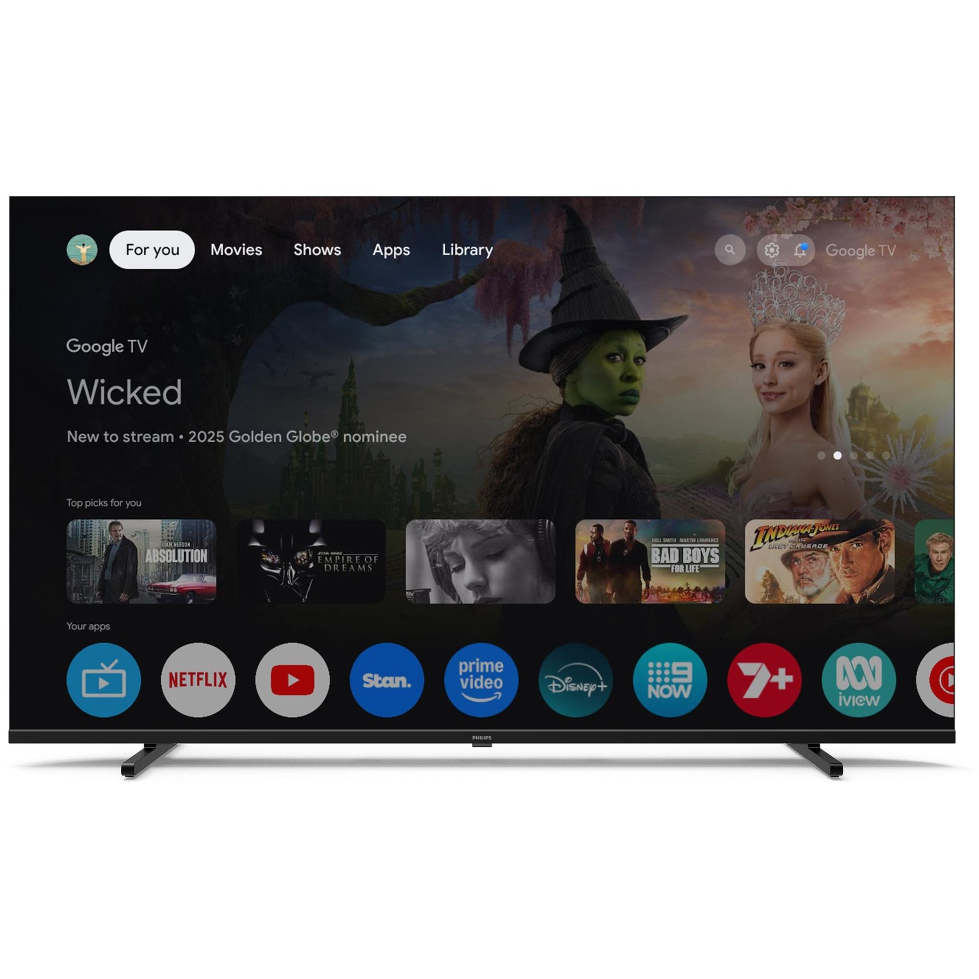 Philips 55" LED 4K UHD Google TV [2025]