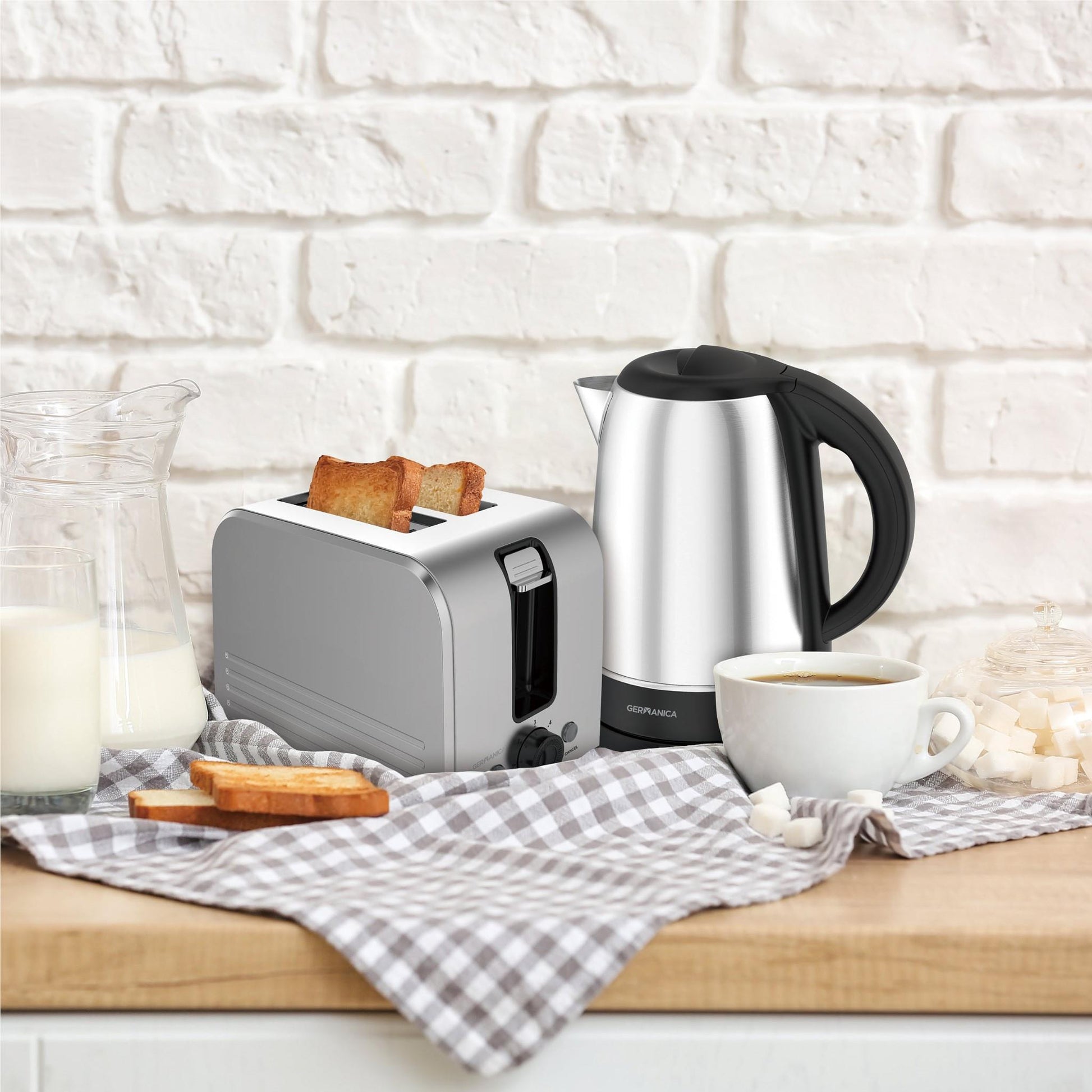 Germanica Toaster & Kettle  Breakfast Pack