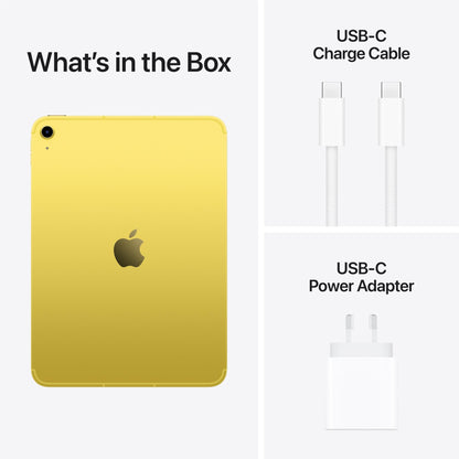 Apple iPad 11-inch A16 512GB Wi-Fi + Cellular (Yellow)