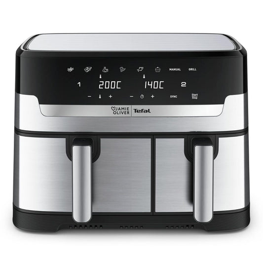 Tefal Jamie Oliver 8.3L Dual Easy Fry & Grill XXL Air Fryer