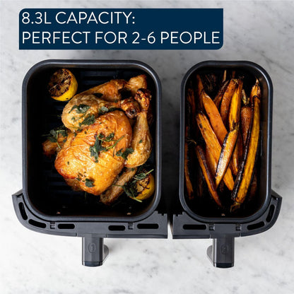 Tefal Jamie Oliver 8.3L Dual Easy Fry & Grill XXL Air Fryer