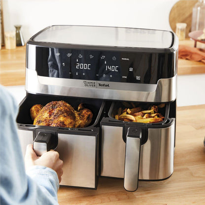 Tefal Jamie Oliver 8.3L Dual Easy Fry & Grill XXL Air Fryer