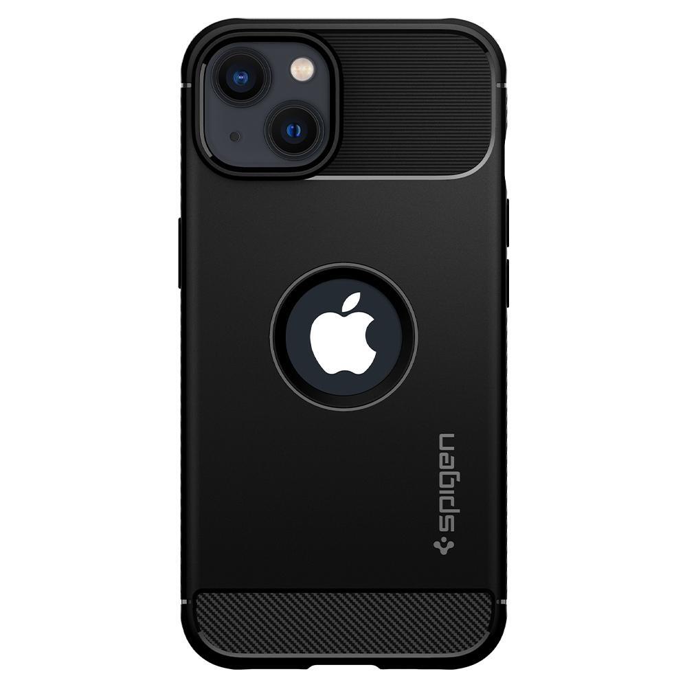 Spigen Apple iPhone 13 Rugged Armor Case - Black