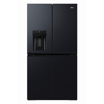 Haier HRF680YZC 601L 600 Series Quad Door Fridge (Black)