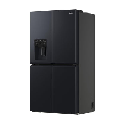 Haier HRF680YZC 601L 600 Series Quad Door Fridge (Black)