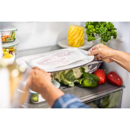 Haier HRF680YZS 601L 600 Series Quad Door Fridge (Satina)