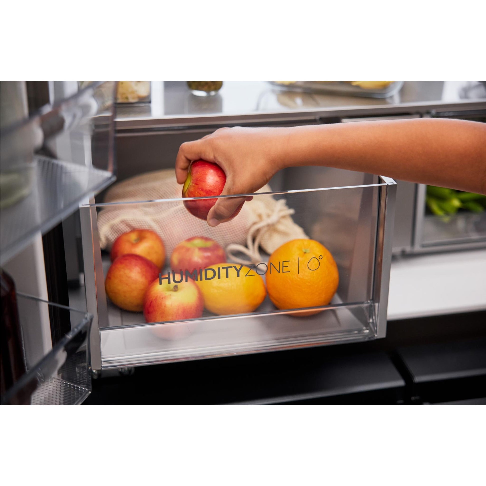 Haier HRF680YZS 601L 600 Series Quad Door Fridge (Satina)