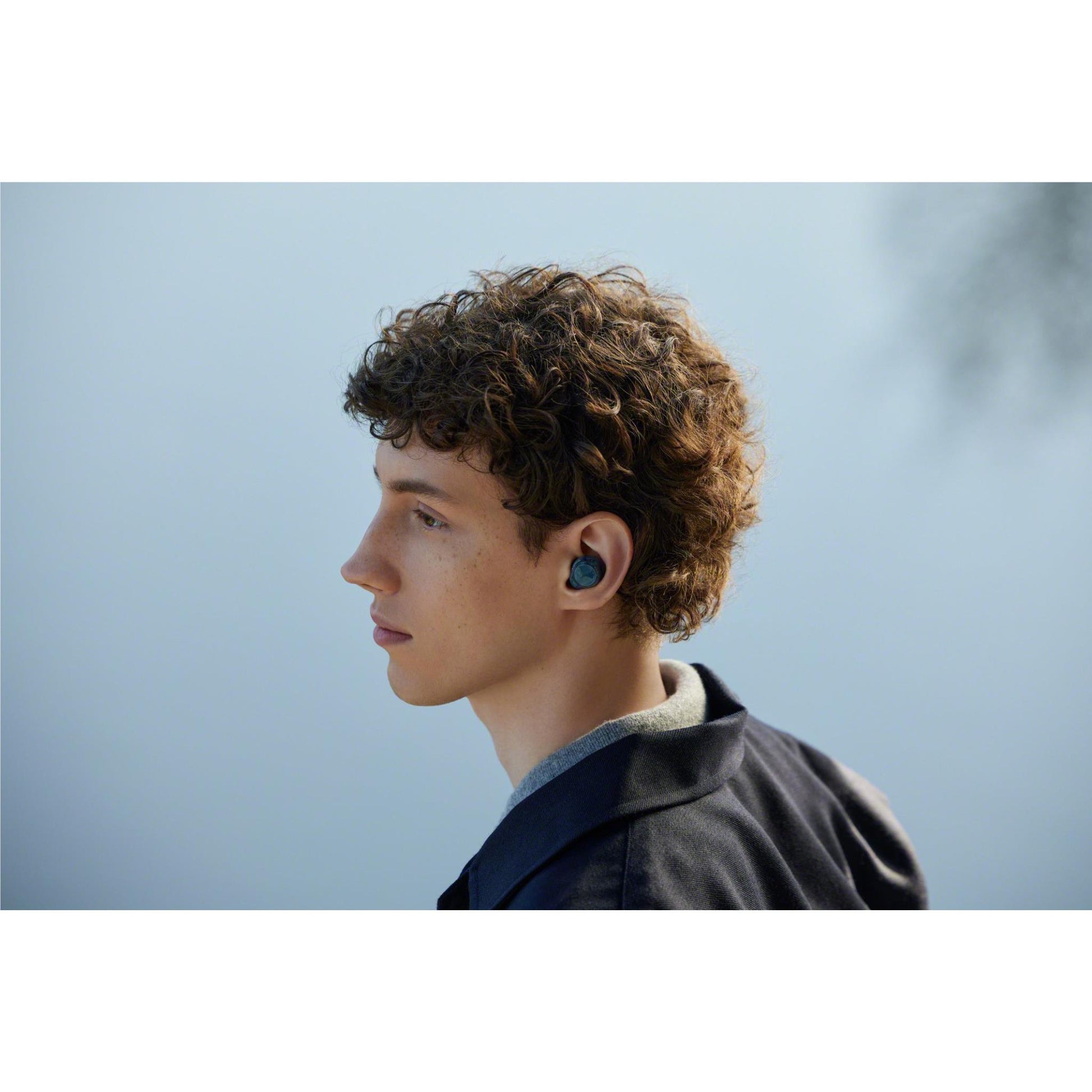 Sony WFC710N Truly Wireless Noise Cancelling Earbuds (Glass Blue)