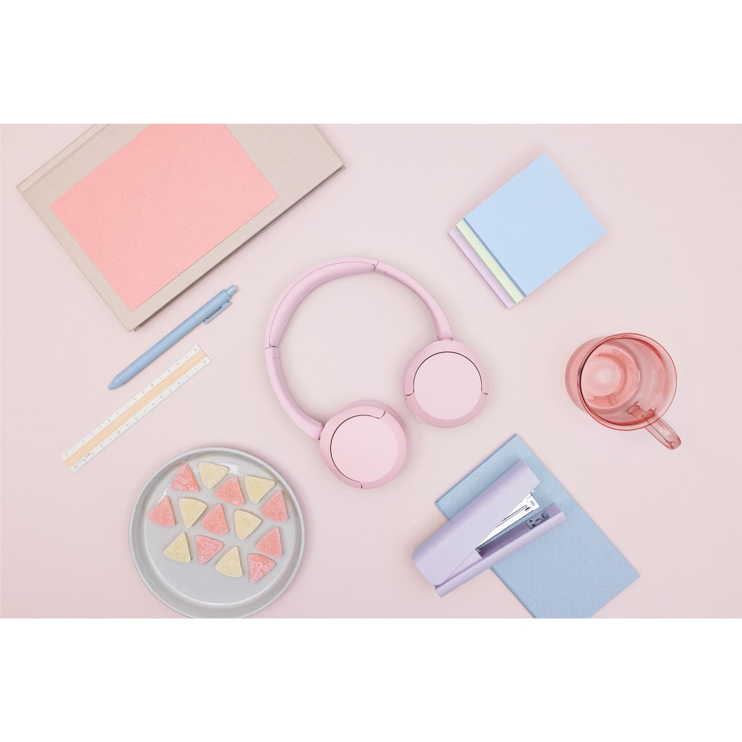 Sony WH-CH520 Wireless On-Ear Headphones (Pink)