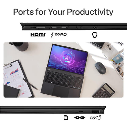 MSI Prestige 13 AI+ Evo 13.3" 2.8K OLED Next-Level Copilot+ AI PC Laptop (Intel Core Ultra 5-226V) [1TB]