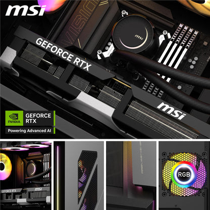 MSI MEG Vision X AI 2NVV9-034AU Gaming Desktop (Intel Core Ultra 9-285K)[GeForce RTX 5080]