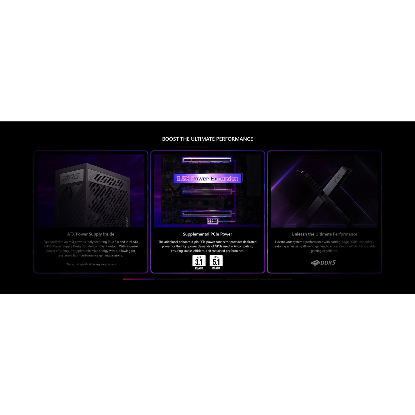 MSI Infinite X3 AI 2NVV9-040AU Gaming Desktop (Intel Core Ultra 9-285K)[GeForce RTX 5080]
