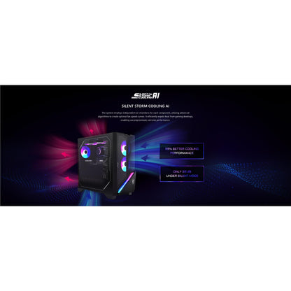 MSI Infinite X3 AI 2NVV9-040AU Gaming Desktop (Intel Core Ultra 9-285K)[GeForce RTX 5080]