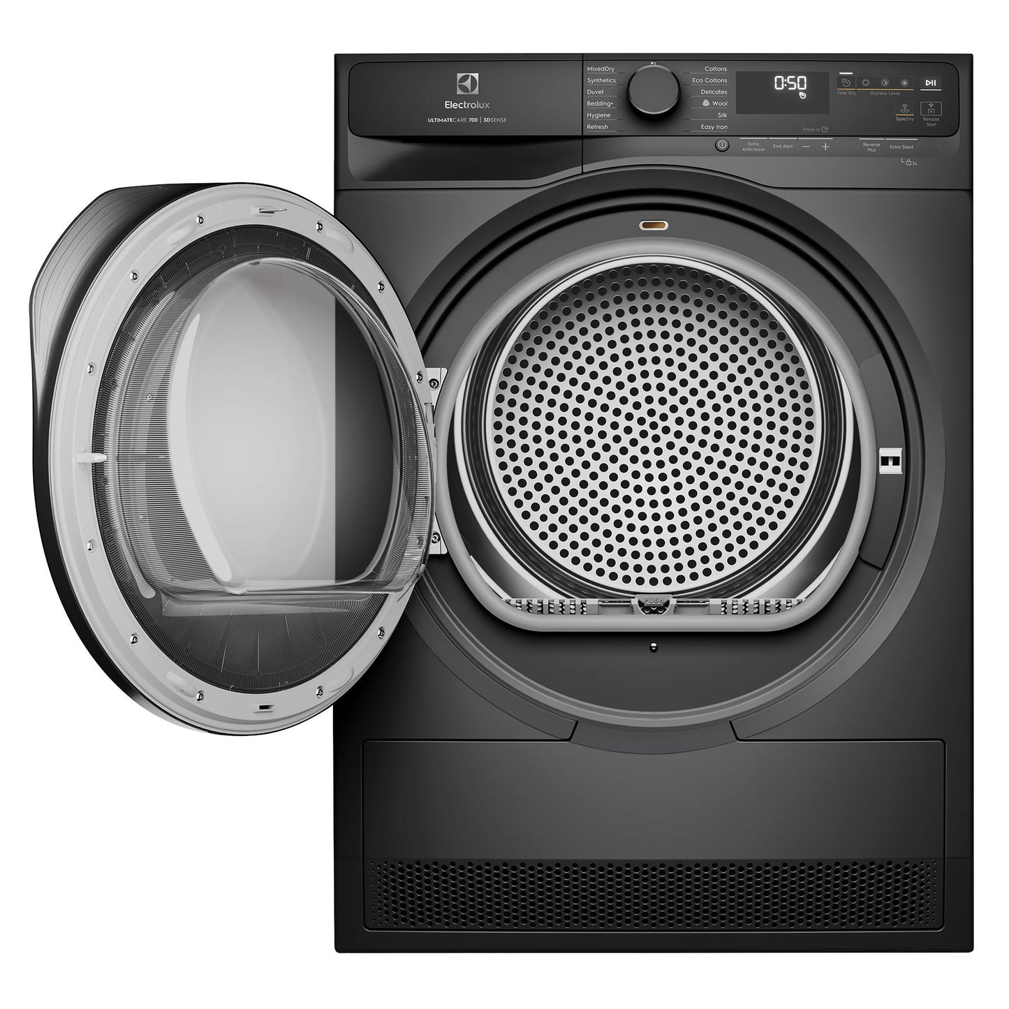 Electrolux EDH903R7SC UltimateCare 700 9kg Heat Pump Dryer (Dark Onyx)