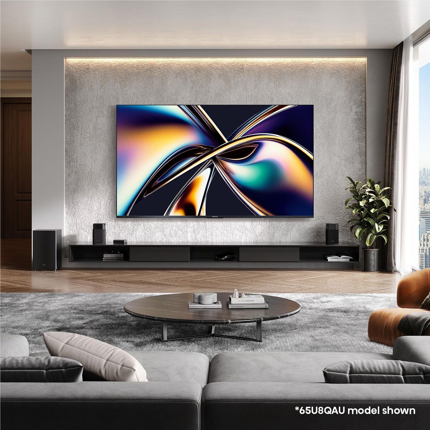 Hisense 75" U8QAU 4K ULED Mini-LED Smart TV [2025]