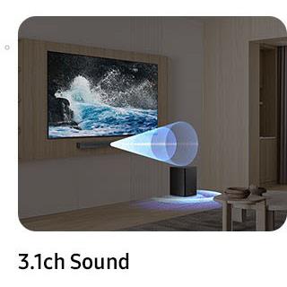 Samsung HW-B650F B-Series 3.1 ch Soundbar with Subwoofer [2025]