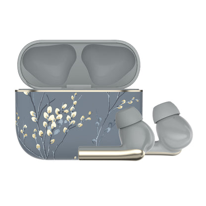 Laura Ashley Skylark TWS Wireless Bluetooth 5.4 Earbuds Headphones (Willow Grey)