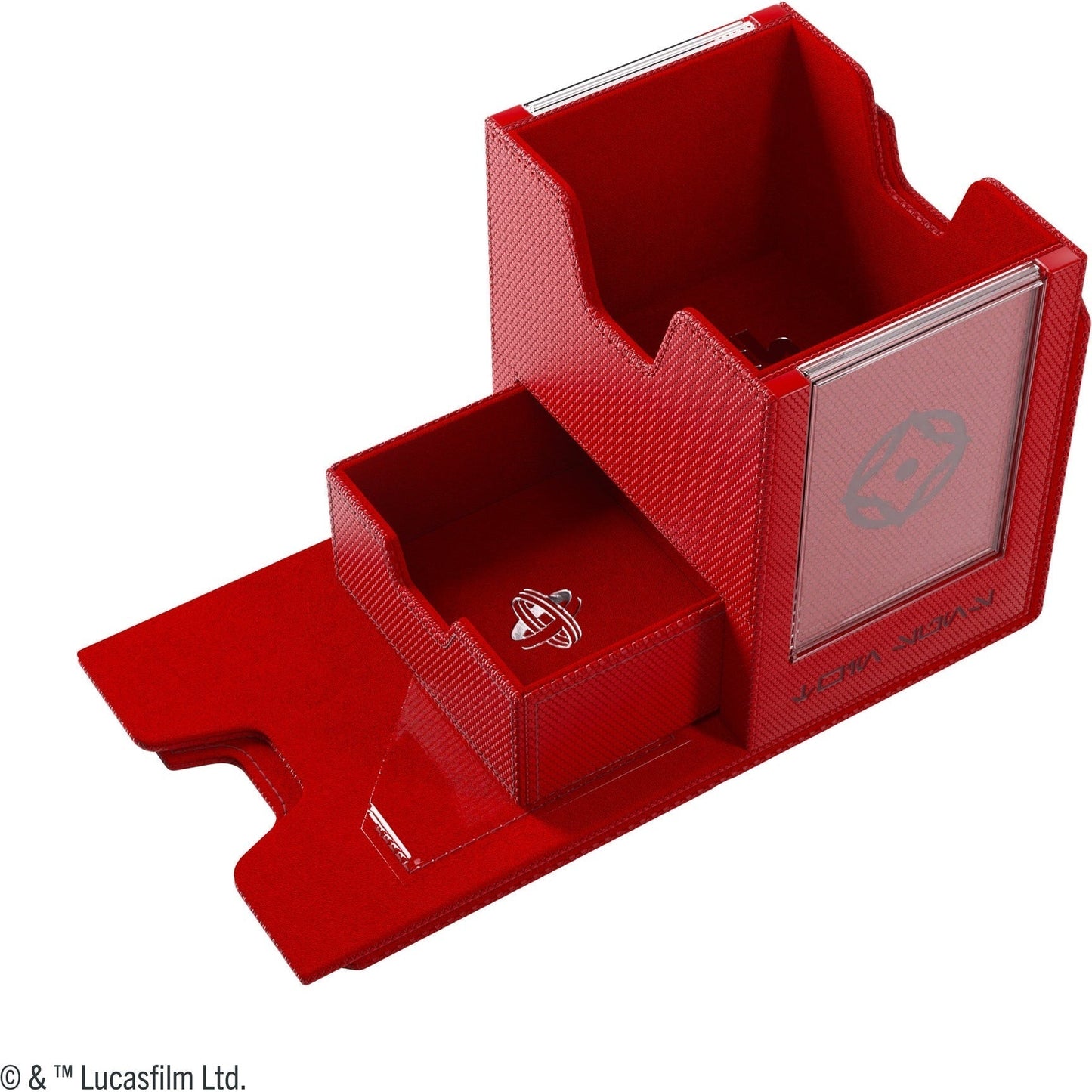 Gamegenic Star Wars Unlimited Twin Suns Deck Pod (Red)