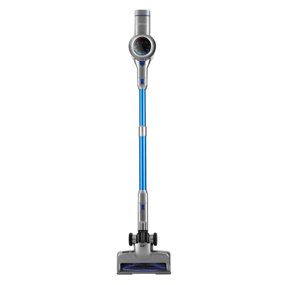 Devanti 300W Stick Vacuum Cleaner Cordless Self-Standing (Blue)
